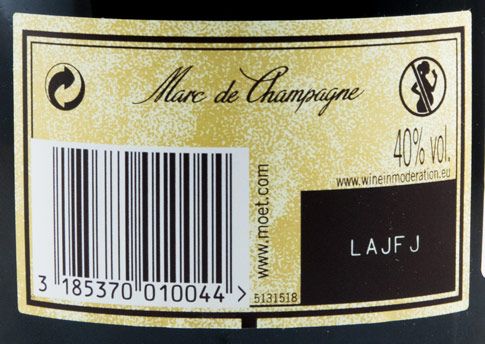 Aguardente Moët & Chandon Marc de Champagne