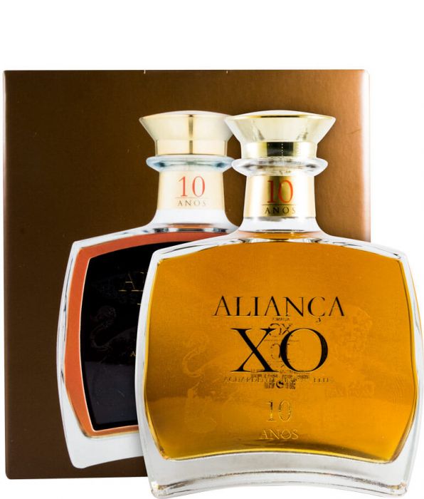 Aguardente Vínica Aliança XO 10 anos 50cl