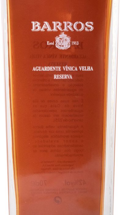 Wine Spirit Barros Velha Reserva