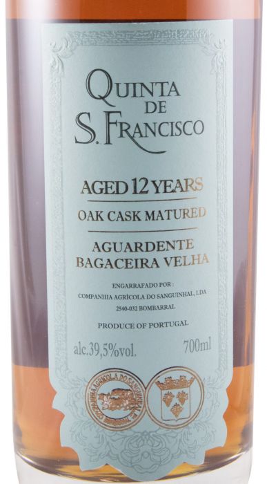 Aguardente Bagaceira Quinta de S. Francisco Velha