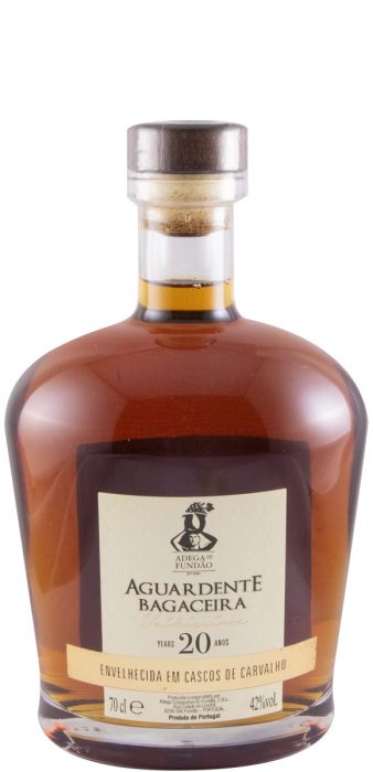 Aguardente Bagaceira Adega do Fundão Velhíssima 20 anos