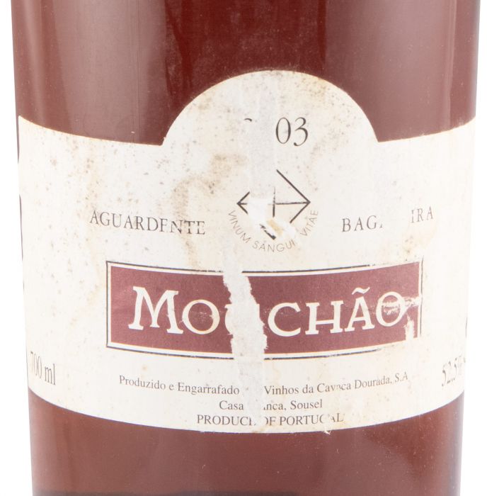 2003 Grape Spirit Mouchão (old bottle and damaged label)