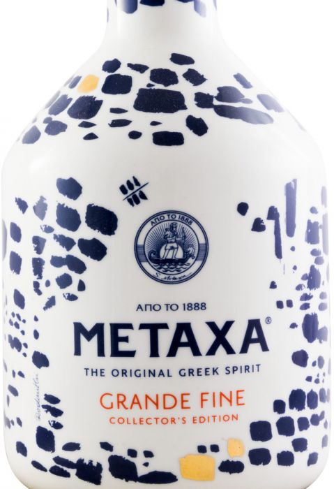Metaxa Grand Fine Collector's Edition (garrafa em cerâmica)