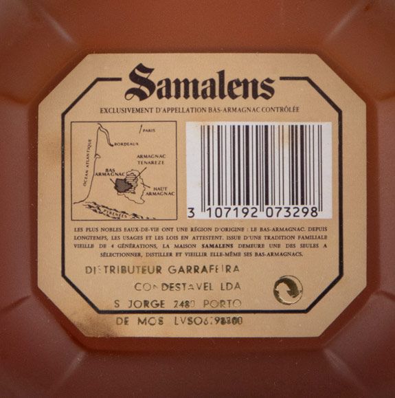 Armagnac Samalens Bas Armagnac VSOP