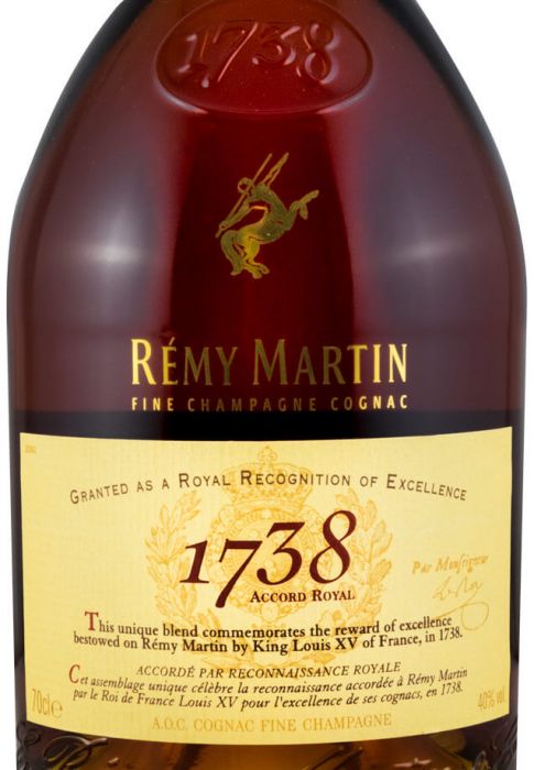 Cognac Rémy Martin 1738 Accord Royal