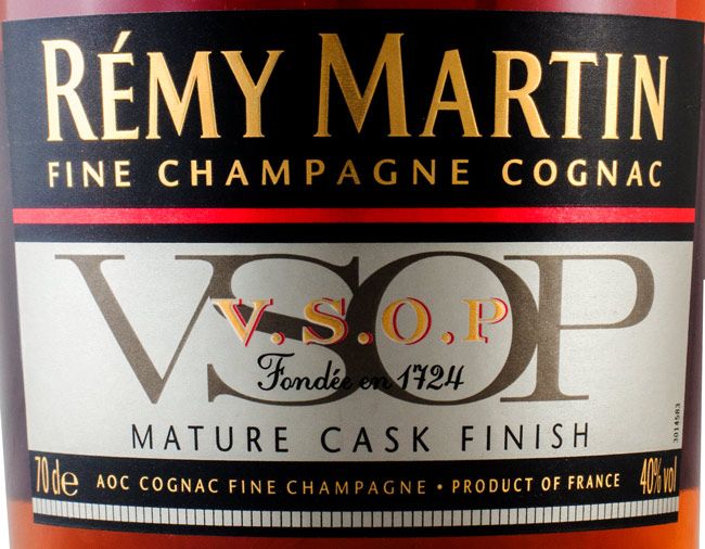 Cognac Rémy Martin VSOP Mature Cask c/Copos