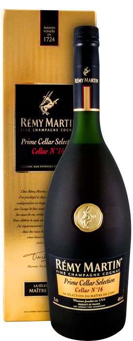 Cognac Rémy Martin Cellar N.º 16 Prime Cellar Selection 1L