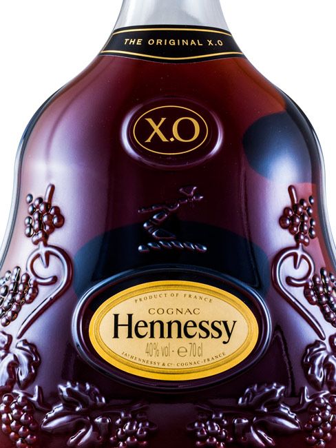 Cognac Hennessy XO w/Flask + Funnel