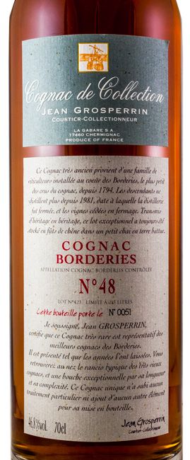 Cognac Grosperrin N.º 48 Borderies