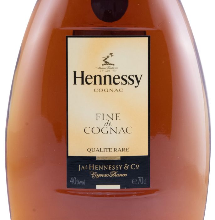 Cognac Hennessy Fine de Cognac Quality Rare (garrafa antiga)