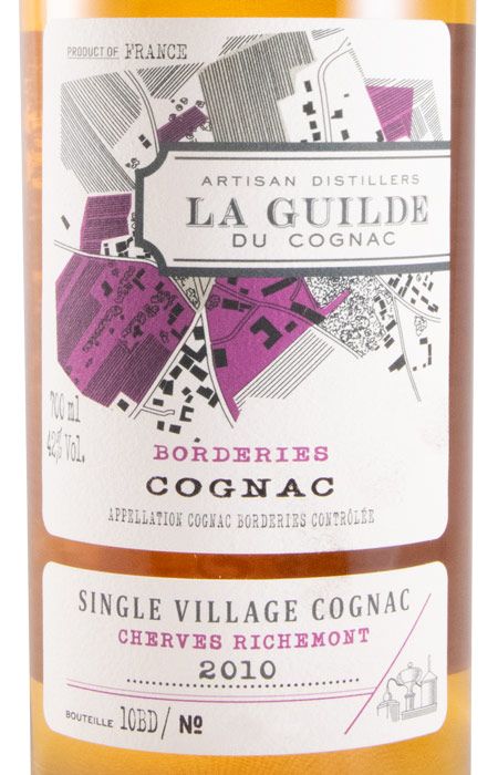 2010 Cognac La Guilde du Cognac Cherves Richmont Borderies