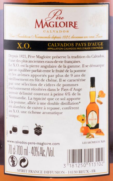Calvados Pere Magloire XO Pays D'Auge