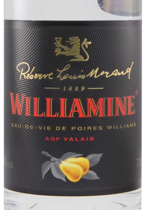 Aguardente de Pera Williamine Morand Reserva