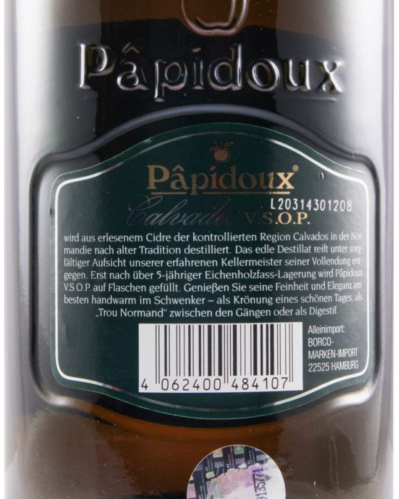Calvados Pâpidoux VSOP