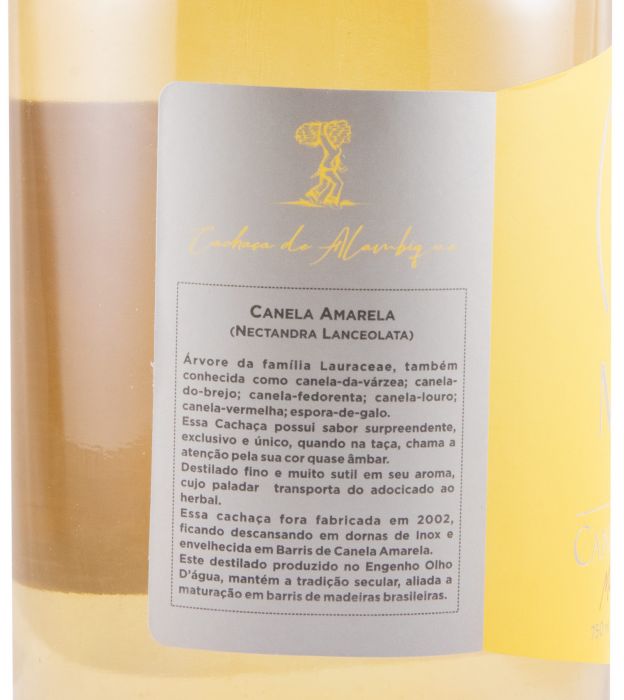 Cachaça Mipibu Canela Amarela