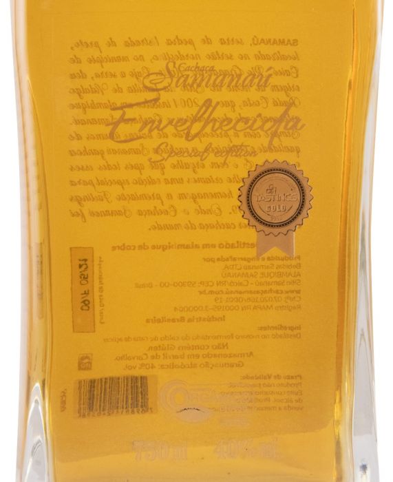 Cachaça Samanaú Envelhecida Edição Especial