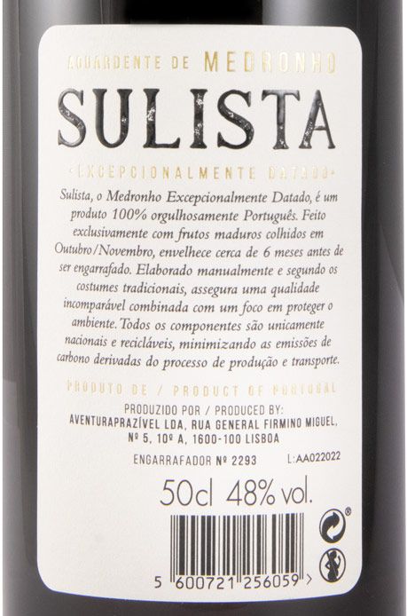 Arbutus Spirit Sulista 50cl