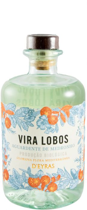 Aguardente de Medronho Vira Lobos biológico 50cl