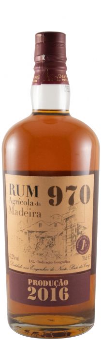 Rum Agrícola da Madeira 970 Produção 2016