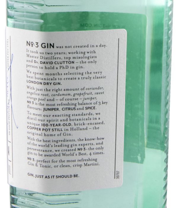 Gin N.º 3 London Dry