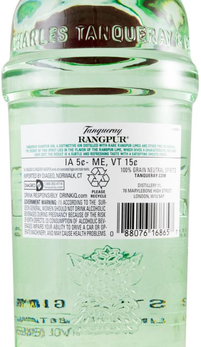 Gin Tanqueray Rangpur 1L