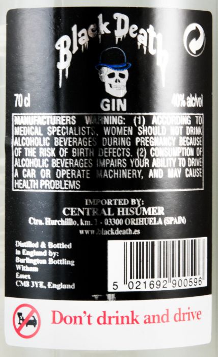 Gin Black Death