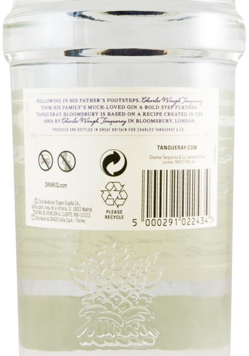 Gin Tanqueray Bloomsbury 1L