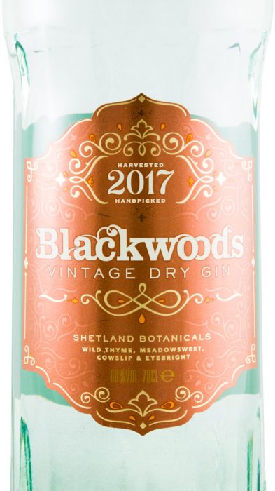 Gin Blackwoods Superior Edição Limitada 60%