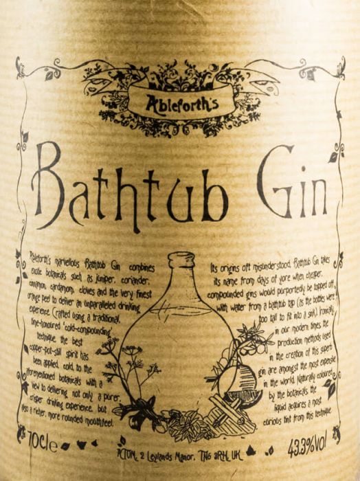 Gin Bathtub