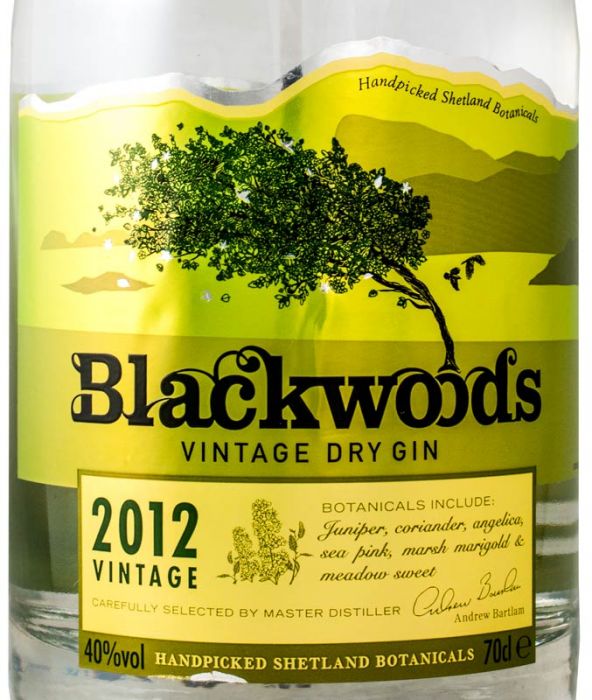 2012 Gin Blackwoods