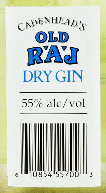 Gin Old Raj Dry 55%