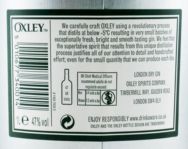 Gin Oxley 1L