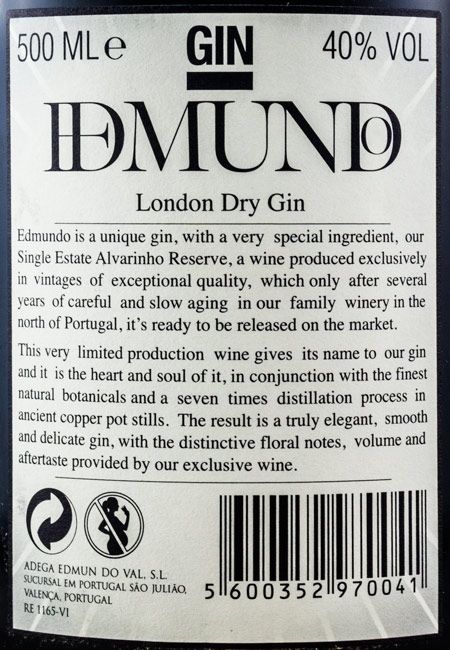 Gin Edmundo 50cl