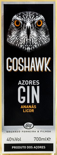 Licor de Gin Goshawk Azores Ananás