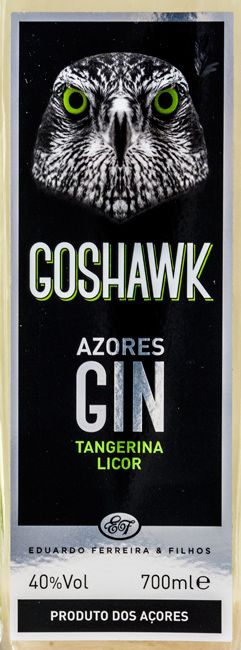 Gin Liqueur Goshawk Azores Tangerine