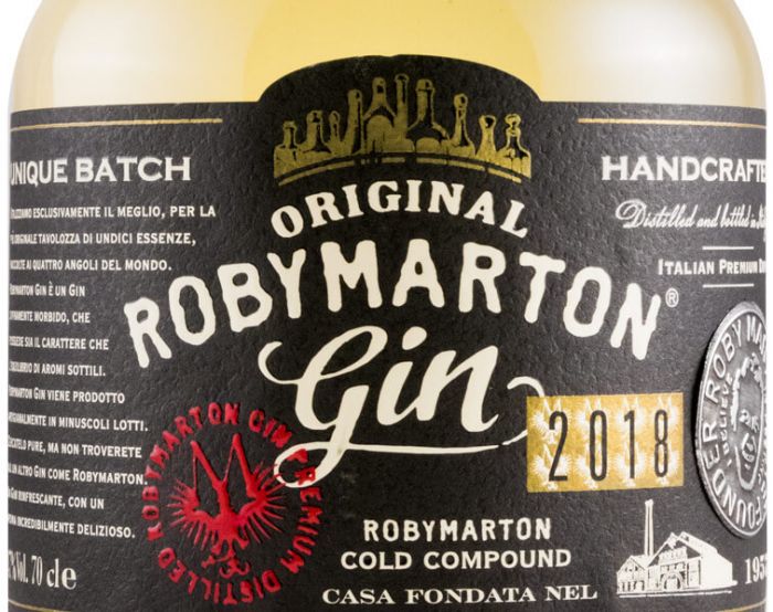 Gin Roby Marton Italian Premium Dry