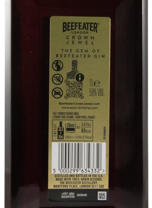 Gin Beefeater Crown Jewel 1L