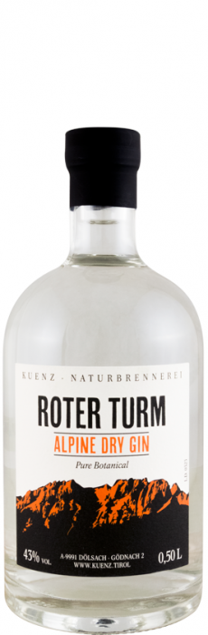 Gin Roter Turm Alpine Dry 50cl