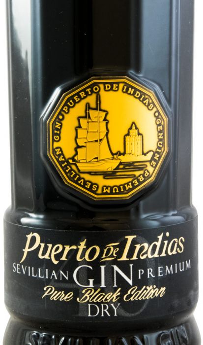 Gin Puerto de Indias Pure Black Edition