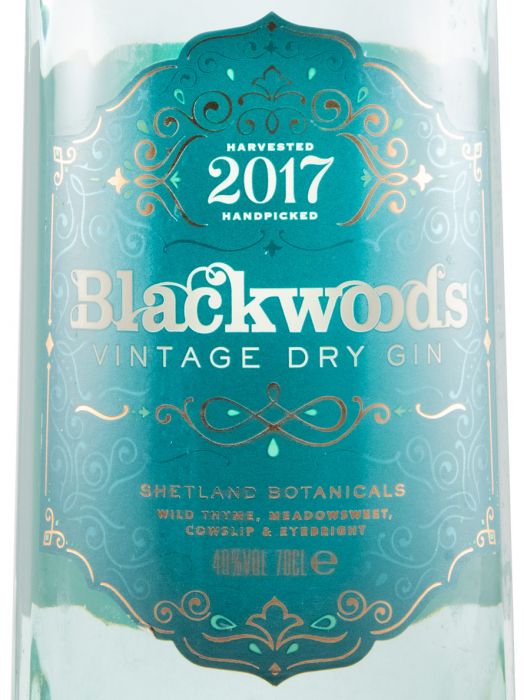 2017 Gin Blackwoods Vintage