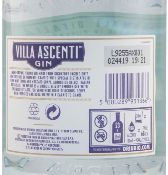 Gin Villa Ascenti