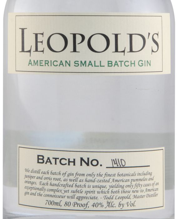 Gin Leopold's American Small Batch