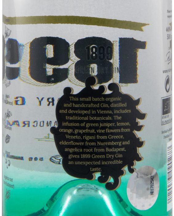 Gin 1899 Rapid Green 50cl