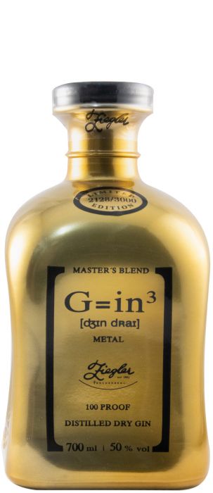 Gin Ziegler G=in3 Metal Gold Limited Edition