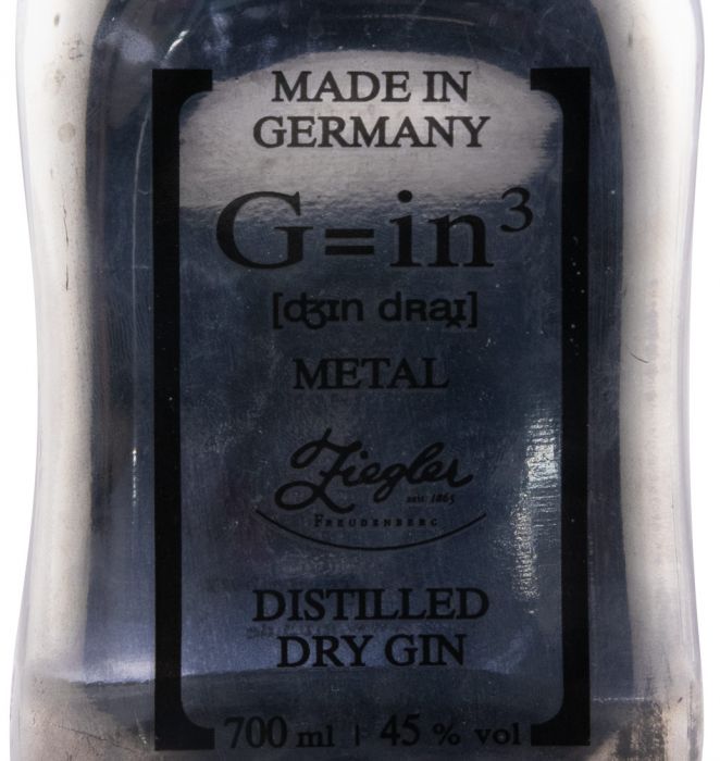 Gin Ziegler G=In3 Metal Platin Edição Limitada