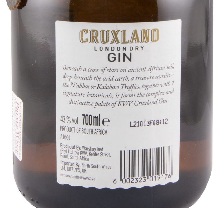 Gin Cruxland Kalahari Truffles