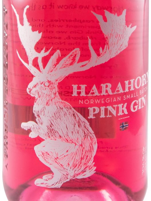 Gin Harahorn Norwegian Pink Small Batch 50cl