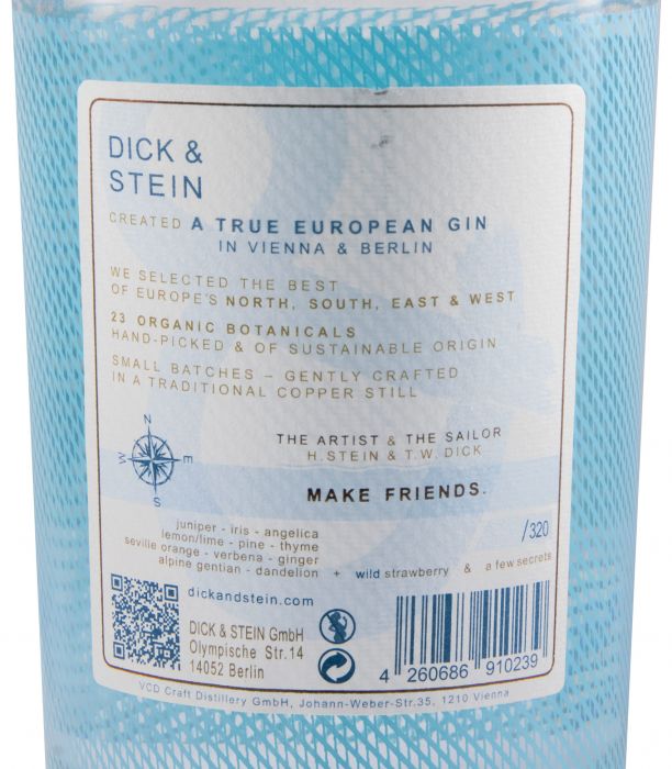 Gin Dick & Stein European 50cl