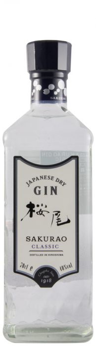 Gin Sakurao Japanese Dry Classic