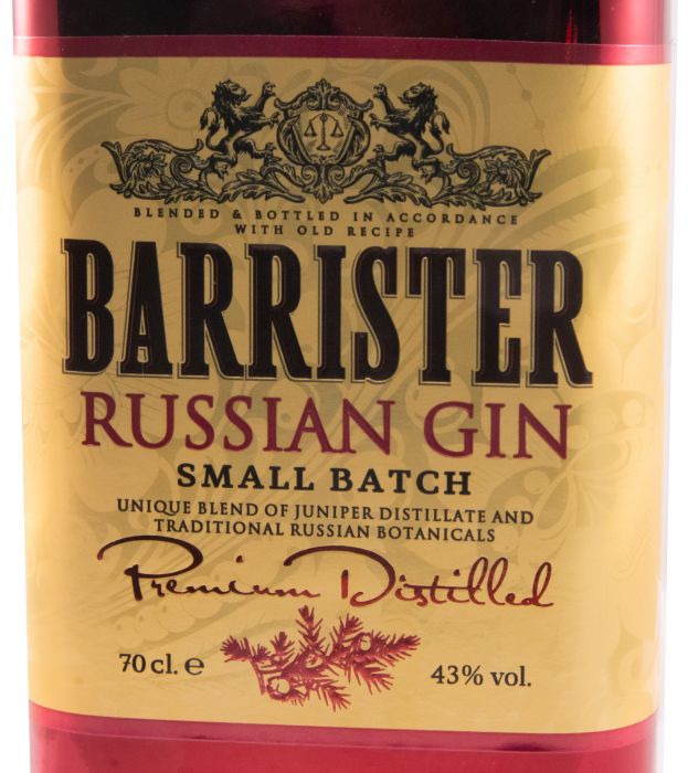 Gin Barrister Small Batch